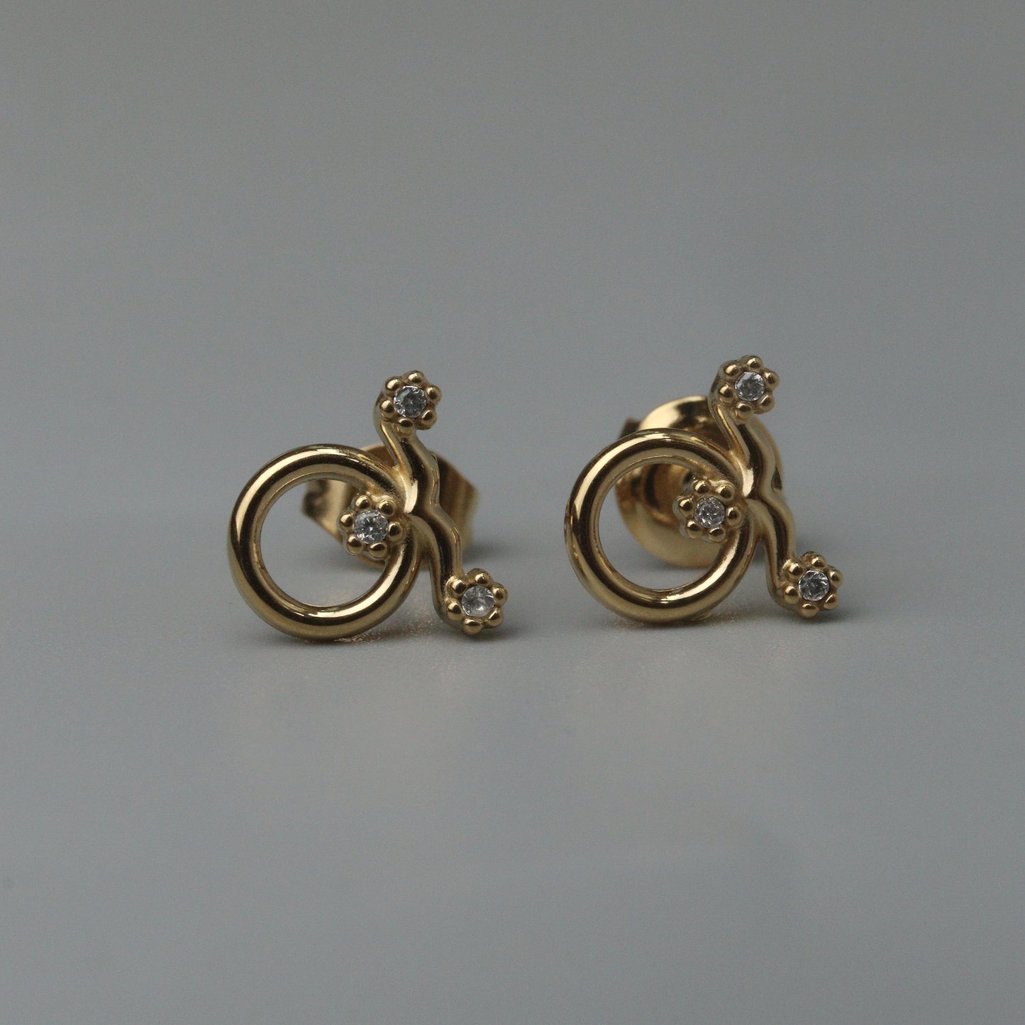 ZODIAC SIGN  Stud Earrings for Women