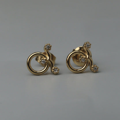 ZODIAC SIGN  Stud Earrings for Women