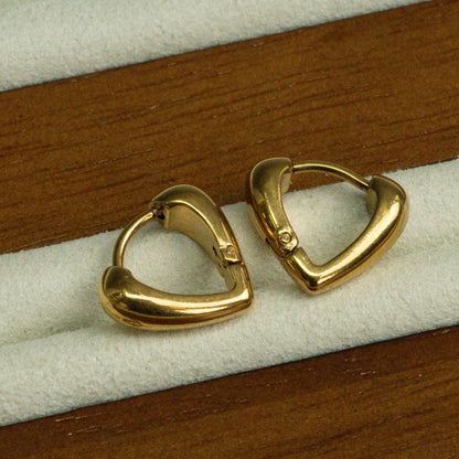 IVIE V Shaped Huggie Clip Earrings for Women's