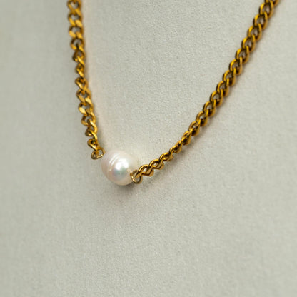 HELMI Fresh Water Pearl Choker Necklace For Women's