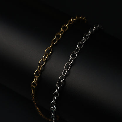Men Jewelry DAELAN Gld/Silver Chain Bracelet Fashion For Men's
