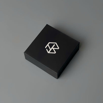 IZHA Gld/Silver Square Centered Embedded Adjustable Ring