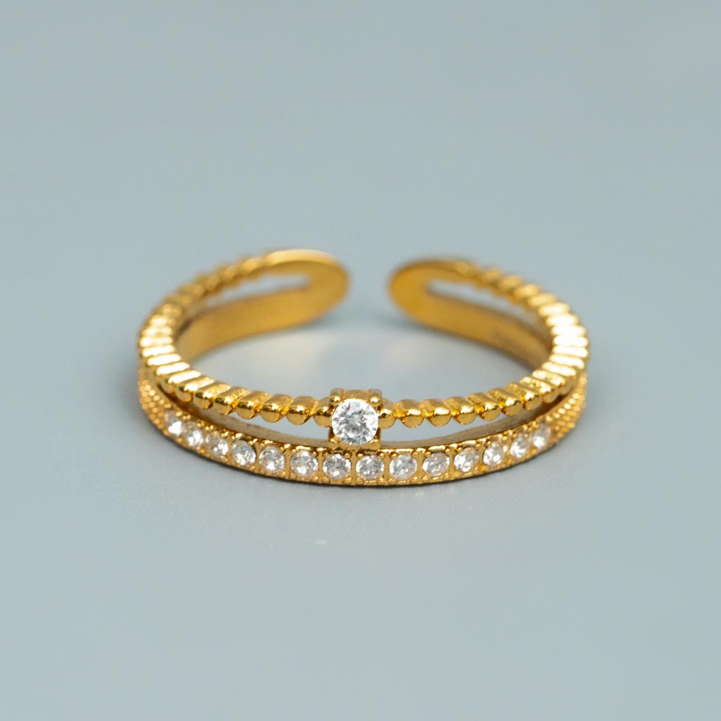 BRILLIANCE COLLECTION of Earrings, Bracelet & Rings Fashion Accessories
