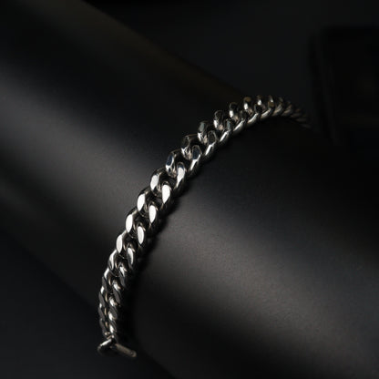 Men Jewelry MASON Silver Thick Chain Bracelet Fashion For Men's