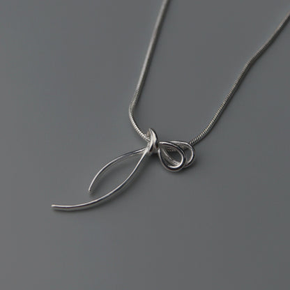 SLOANE S925 Silver Thin Knot Thread