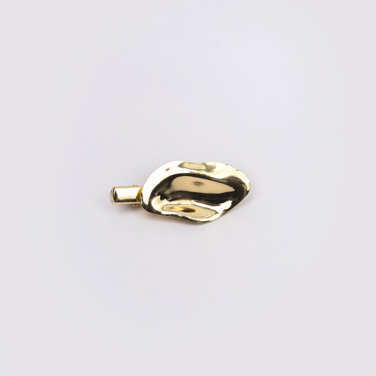 Hair Clip BLOOM Collection for Women – Gold Tone Stylish Barette Hair Accessories