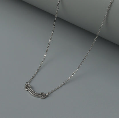 S925 Silvers Versatile Shapes Pendant Chain Necklace for Women