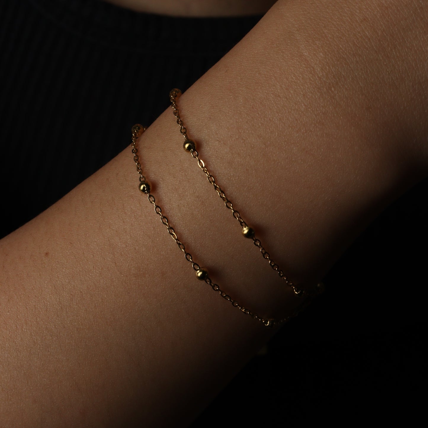 LUCIANA Double Layer Bracelet