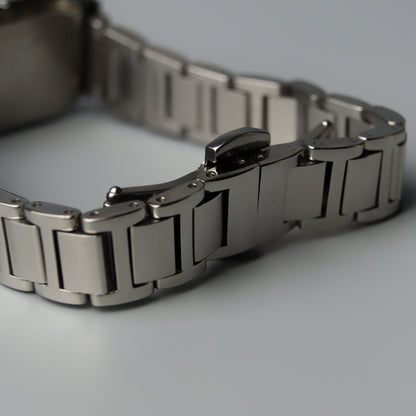 NIVADA Square Navy Blue Watch