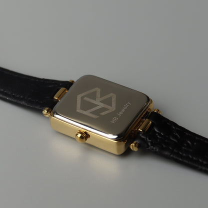 ORIS Square Leather Strap Watch