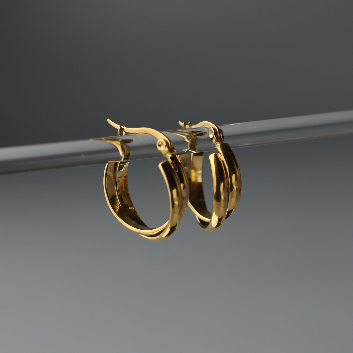ORELLA Classic Twisted Hoop Earrings