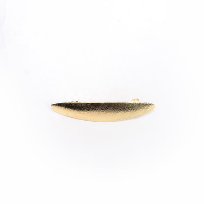 Hair Clip BLOOM Collection for Women – Gold Tone Stylish Barette Hair Accessories