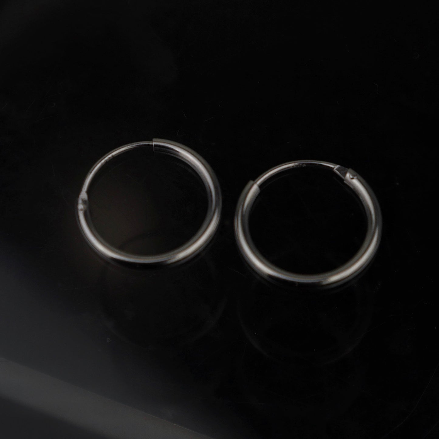 TYLA S925 Silver 10mm/15mm Clip Earrings Women's