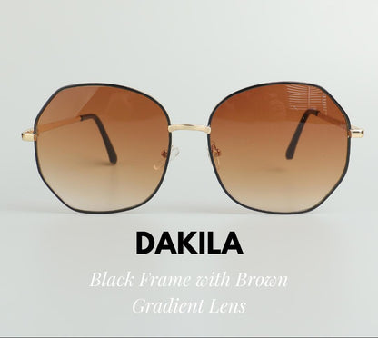 HB Sunglasses DAKILA Anti Radiation Eyewear Sun-Protection Geometric Unisex