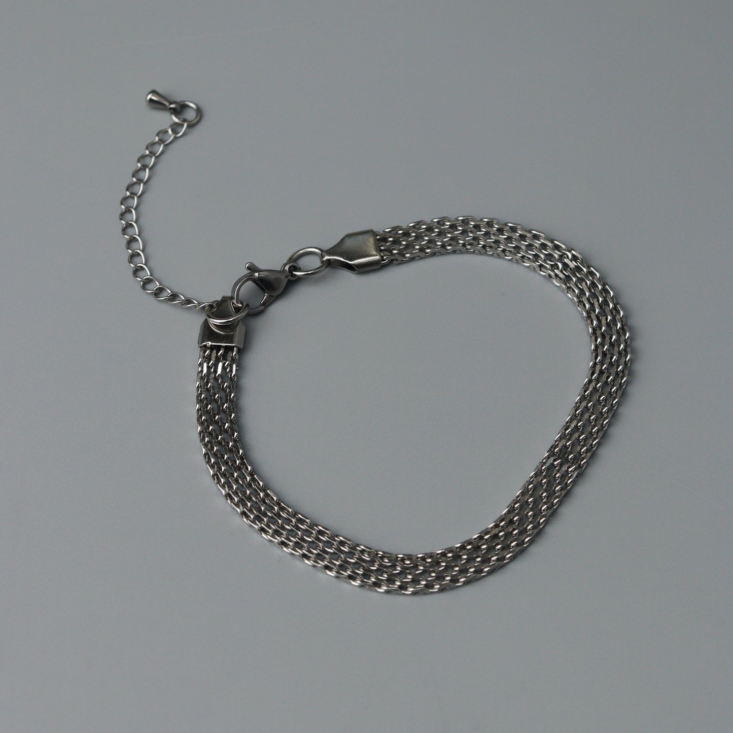 Men Jewelry EZRA Silver Belt Shackle Bracelet Fashion For Men's