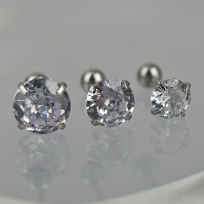 MADDEN Multi-Size 2mm-7mm Stud Earrings For Women's