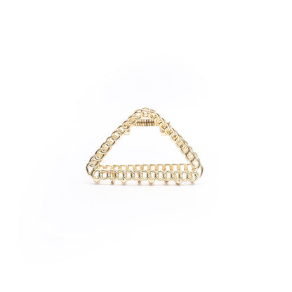 Hair Clamp Claw BLOOM Collection for Women – Gold Chain Design Hair Clamp Clip