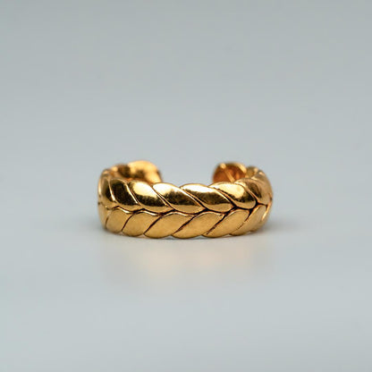 AERA Wheat Twist Adjustable Ring for Women