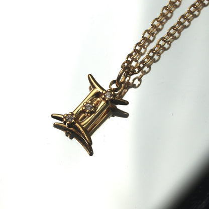 ZODIAC SIGN Unisex Pendant Chain Necklace