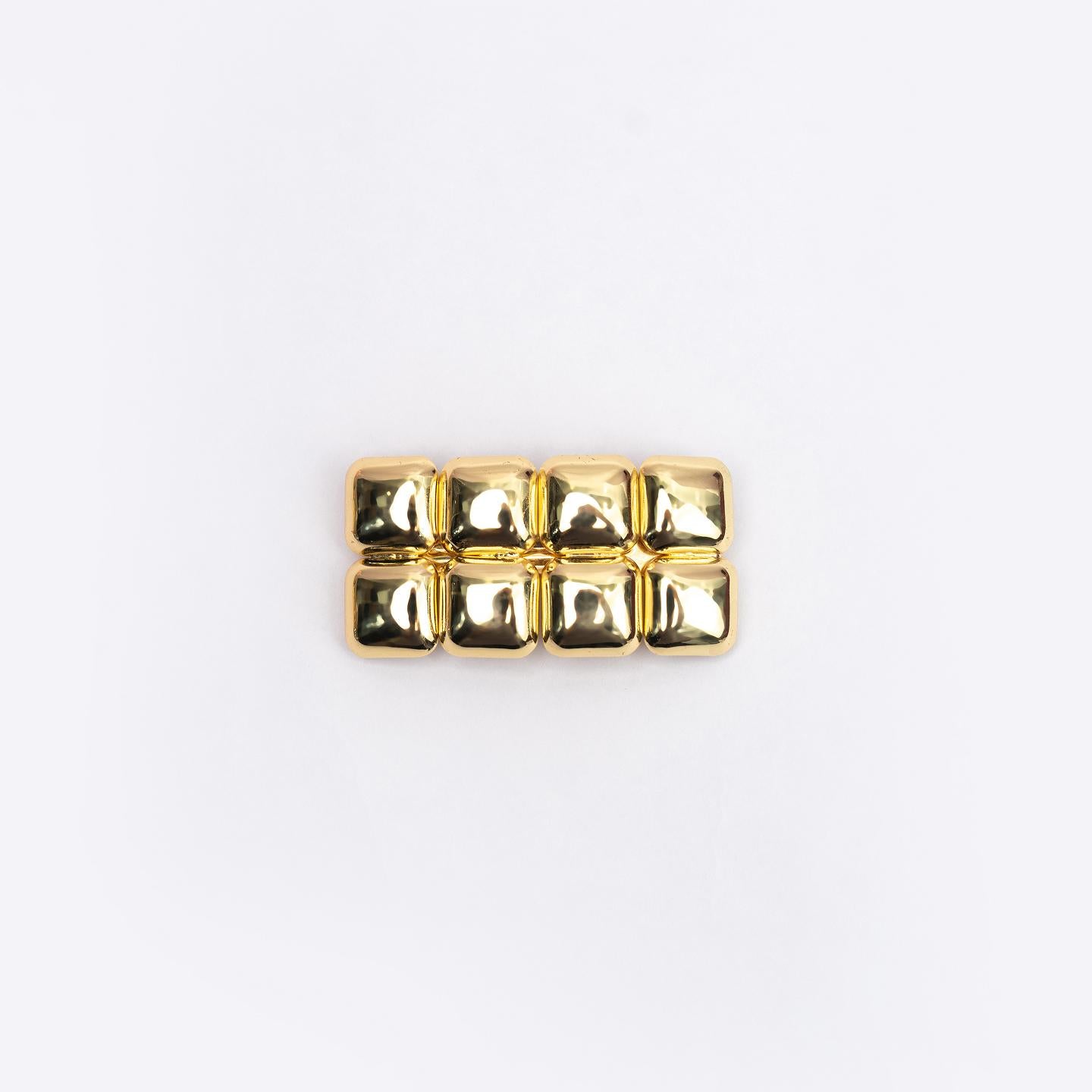 Hair Clip BLOOM Collection for Women – Gold Tone Stylish Barette Hair Accessories