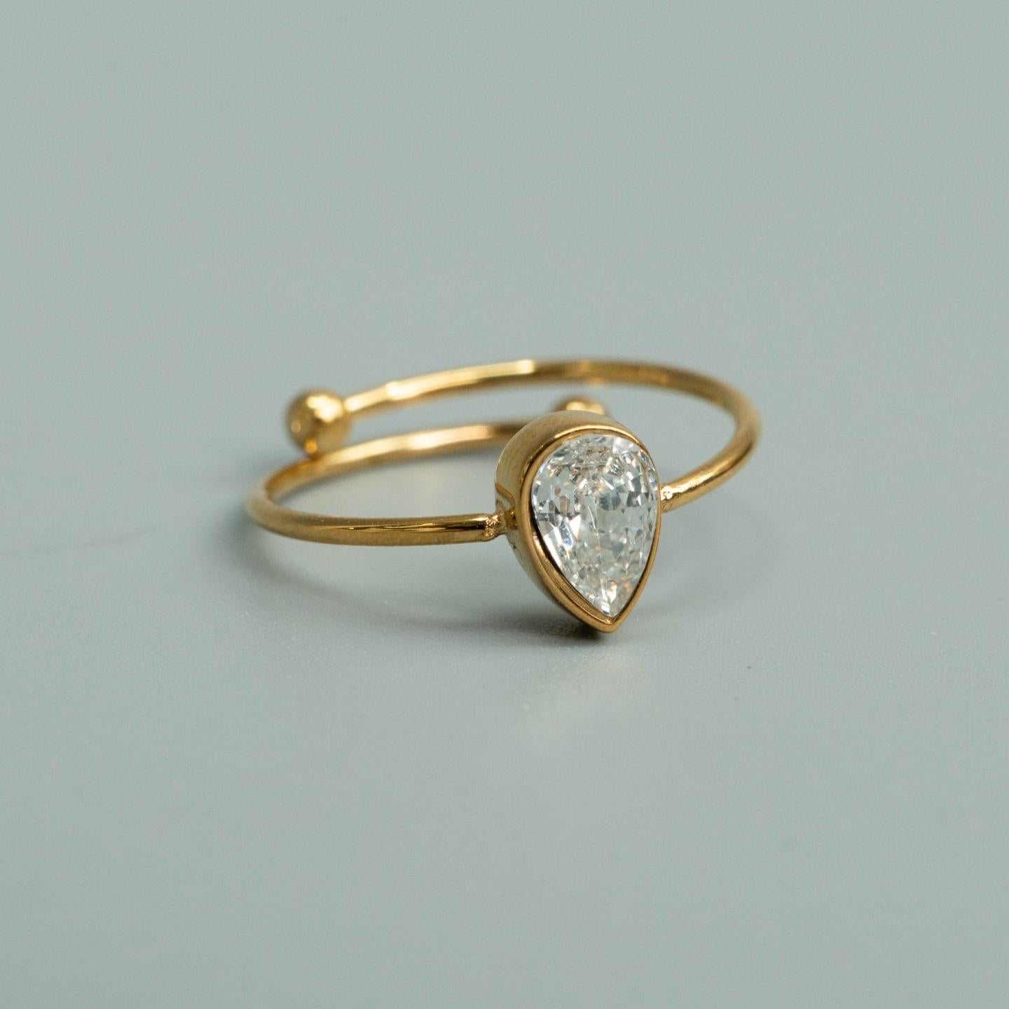 BRILLIANCE STONE Adjustable Rings for Women