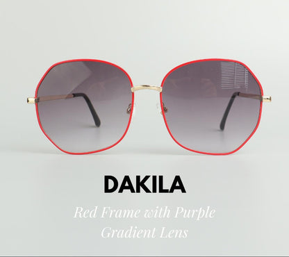 HB Sunglasses DAKILA Anti Radiation Eyewear Sun-Protection Geometric Unisex