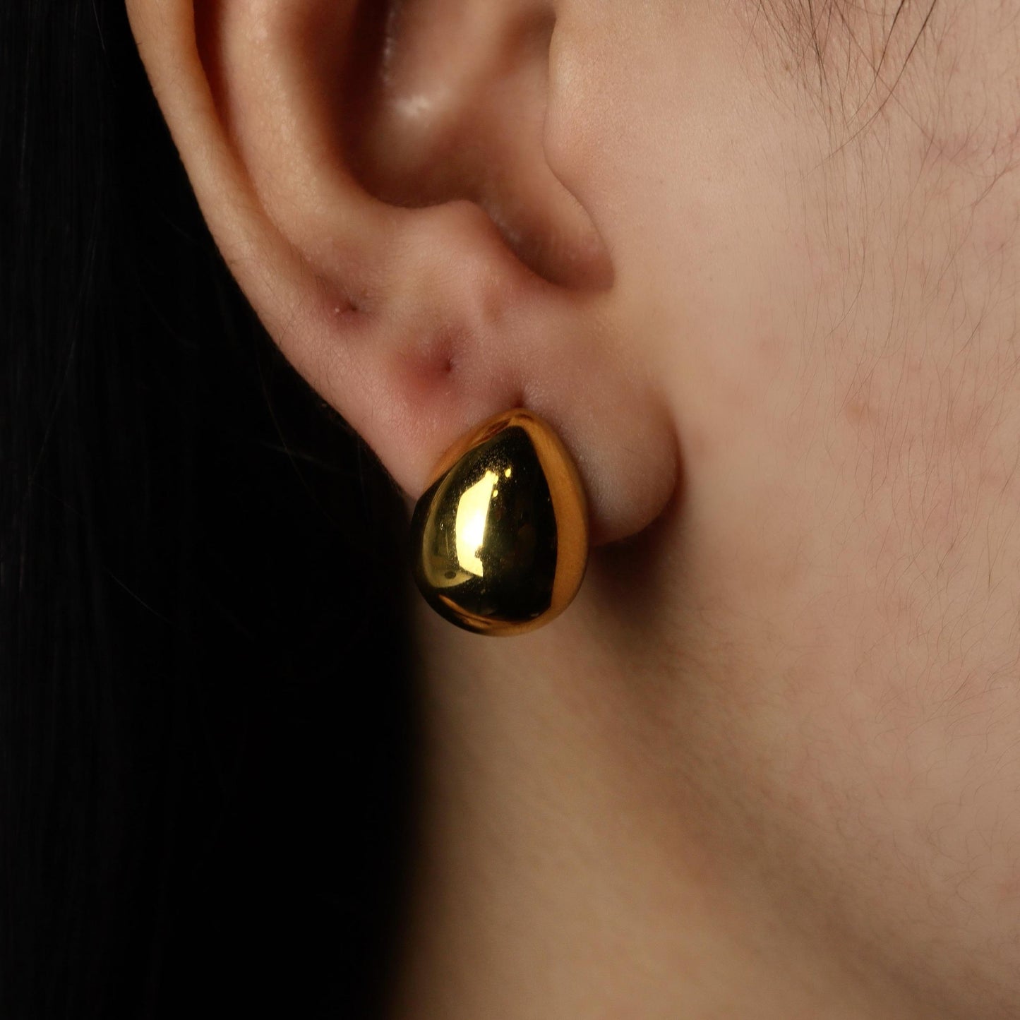 Shapes 15mm Huggies Clip Earrings for Women's