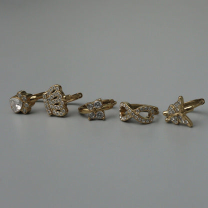 Shiny Huggies Earrings Collections for Women