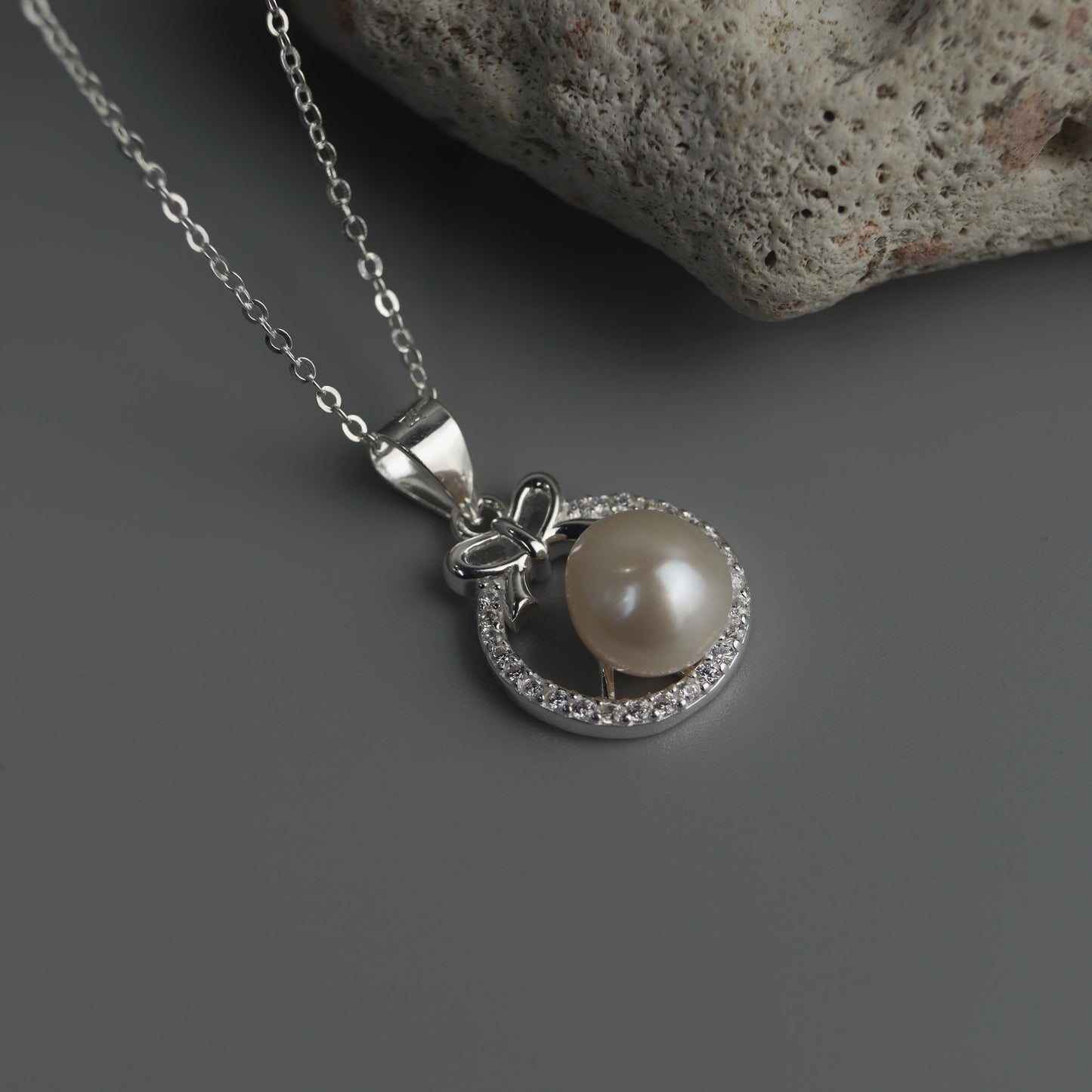 MIGGIE S925 Silver Fresh Water Pearl