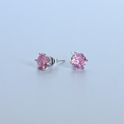 CRYS Zircon Stud Earrings Jewelry Women Fashion Accessories