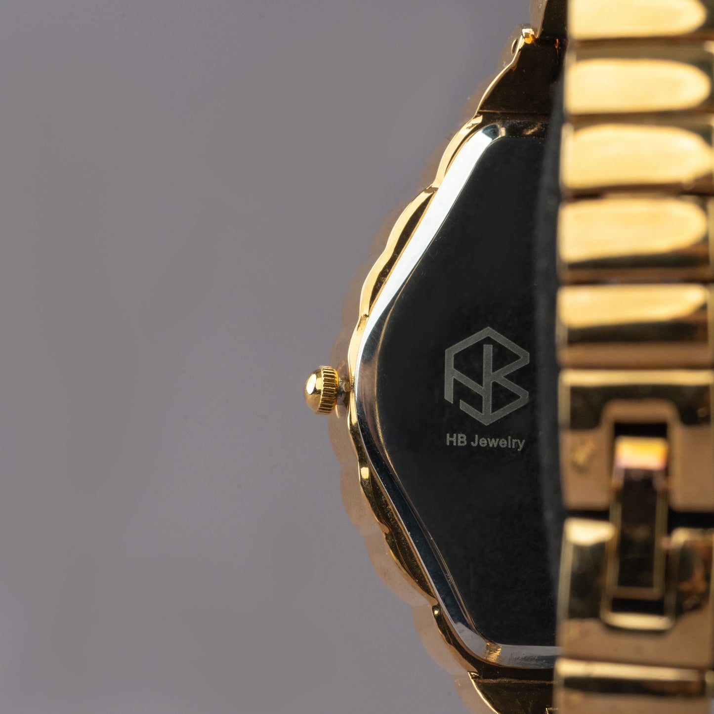 BEXARA Half Moon White Dial Medium Bracelet Watch