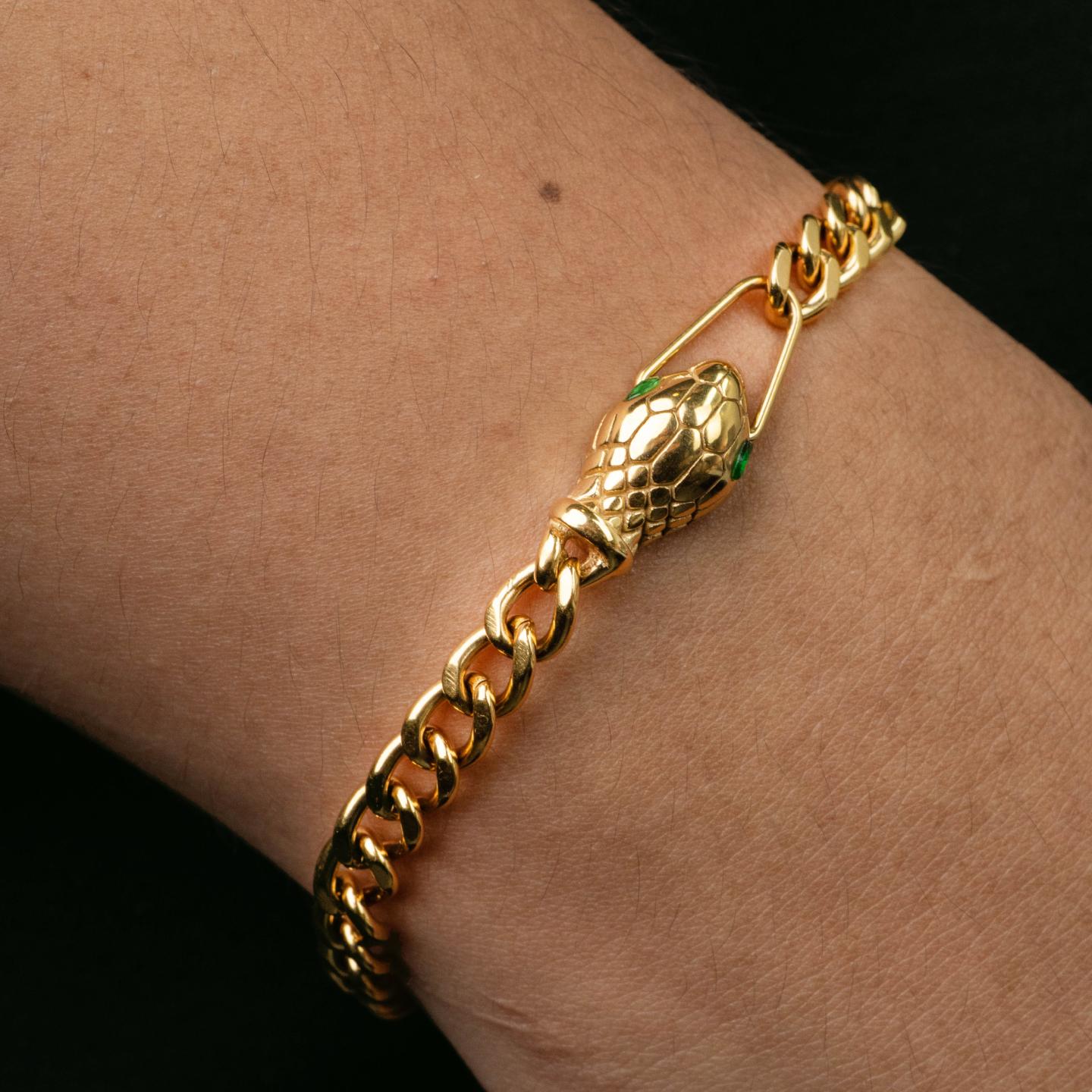 SLI Snake Head Chain Bracelet Fashion Accessories