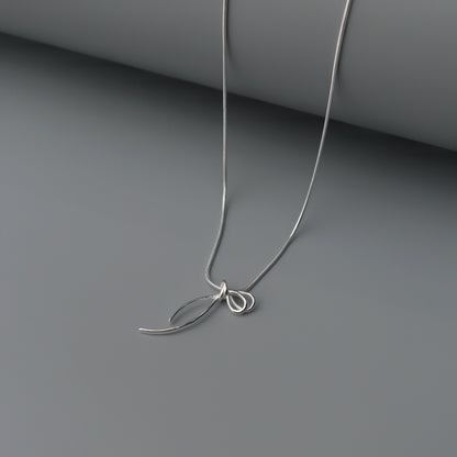 SLOANE S925 Silver Thin Knot Thread