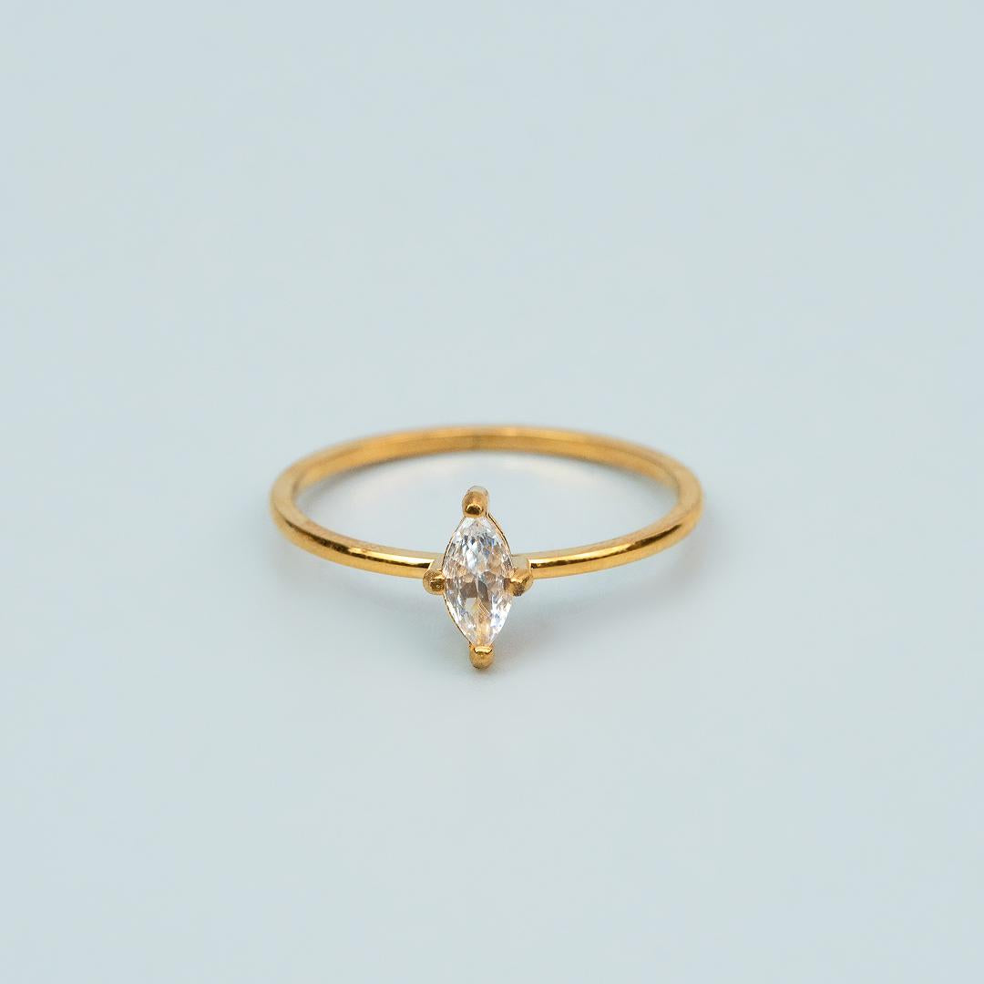 LIZ Diamond Shaped Thin Ring for Women