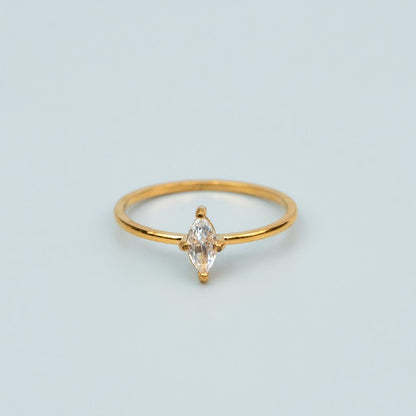 LIZ Diamond Shaped Thin Ring for Women