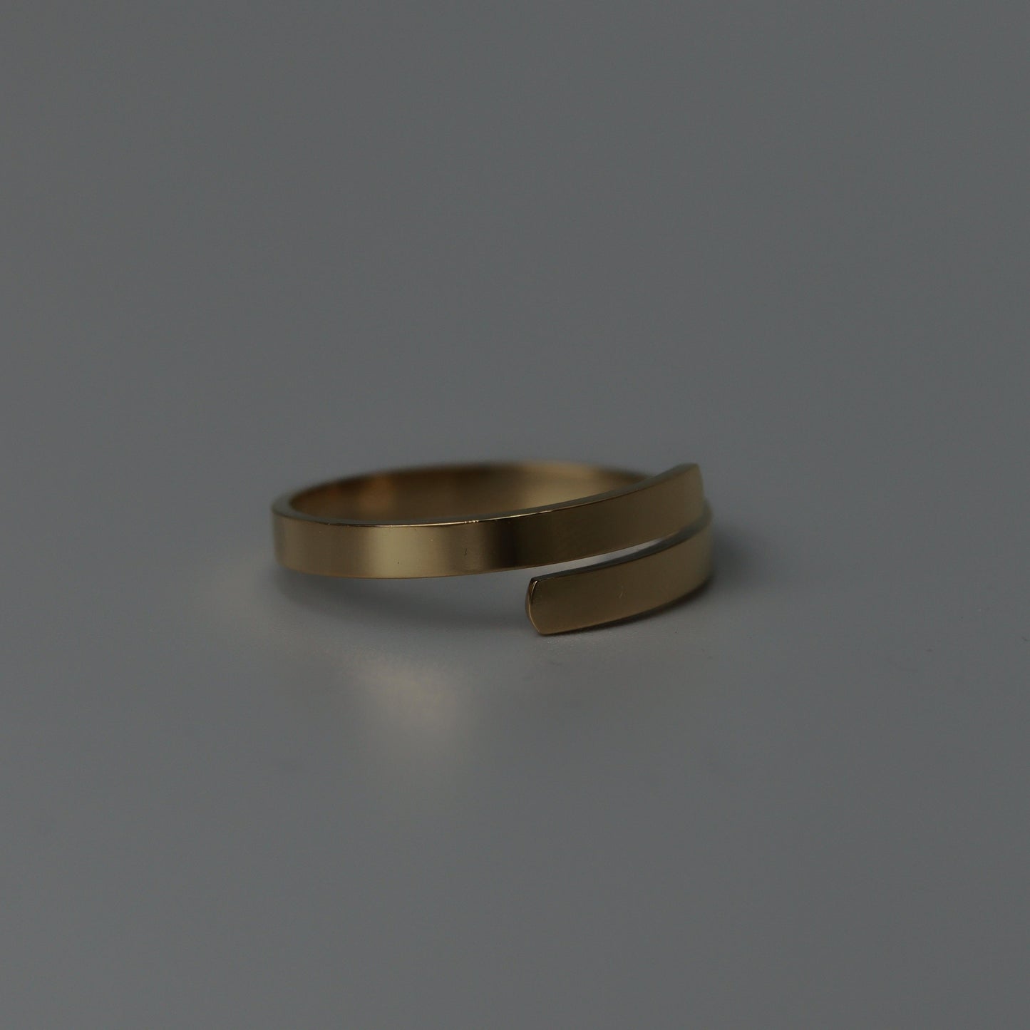 Men Jewelry MATEO Plain Adjustable Wrap Ring Fashion For Men's