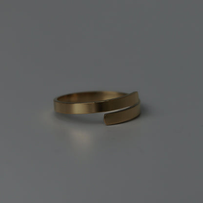 Men Jewelry MATEO Plain Adjustable Wrap Ring Fashion For Men's