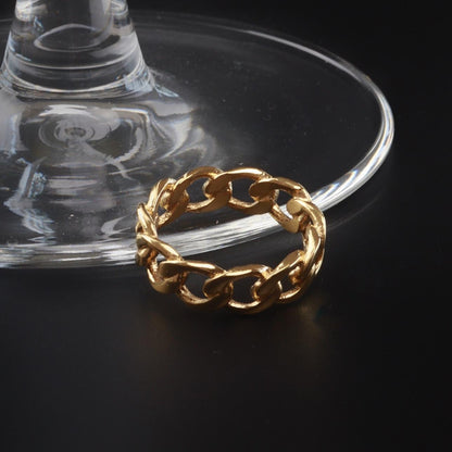 ELOISE Buckle Chain Ring for Women
