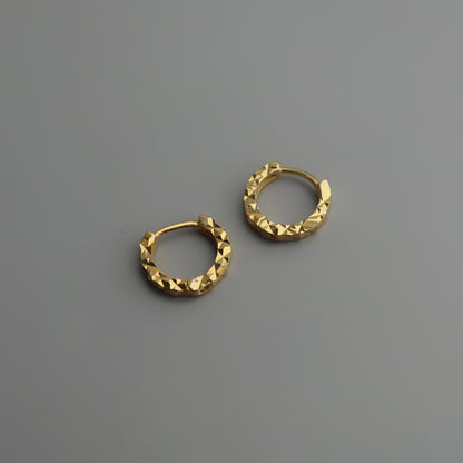 DAX S925 Silver Geometric Rocky Style