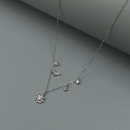 S925 Silvers Versatile Shapes Pendant Chain Necklace for Women