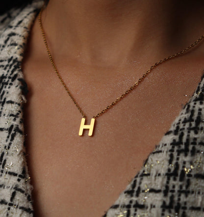 LETTER H Pendant Chain Women's Necklaces