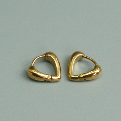 IVIE V Shaped Huggie Clip Earrings for Women's