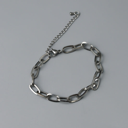 Men Jewelry JESSE  Silver Big Buckle Bracelet Fashion For Men's