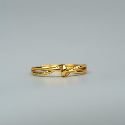 ARC Knot Adjustable Ring for Women