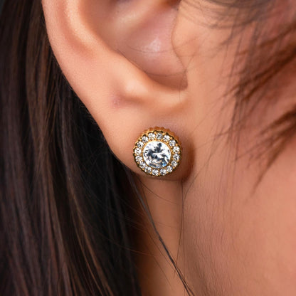 Brilliance Round Stone Shapes Collection of Necklace, Earrings, Bracelet & Ring Fashion Accessories