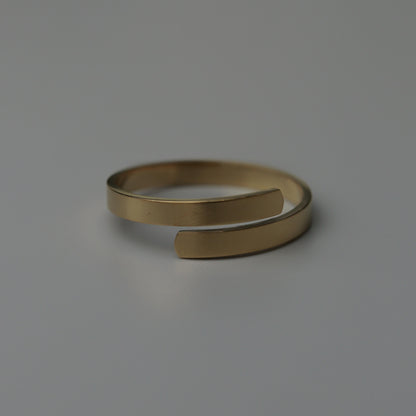 Men Jewelry MATEO Plain Adjustable Wrap Ring Fashion For Men's
