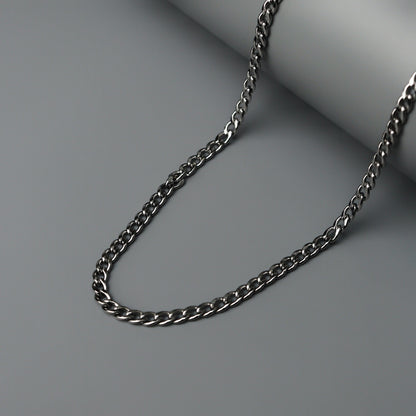 Men Jewelry RAVION Gld/Silver Buckle Chain Necklace For Men's