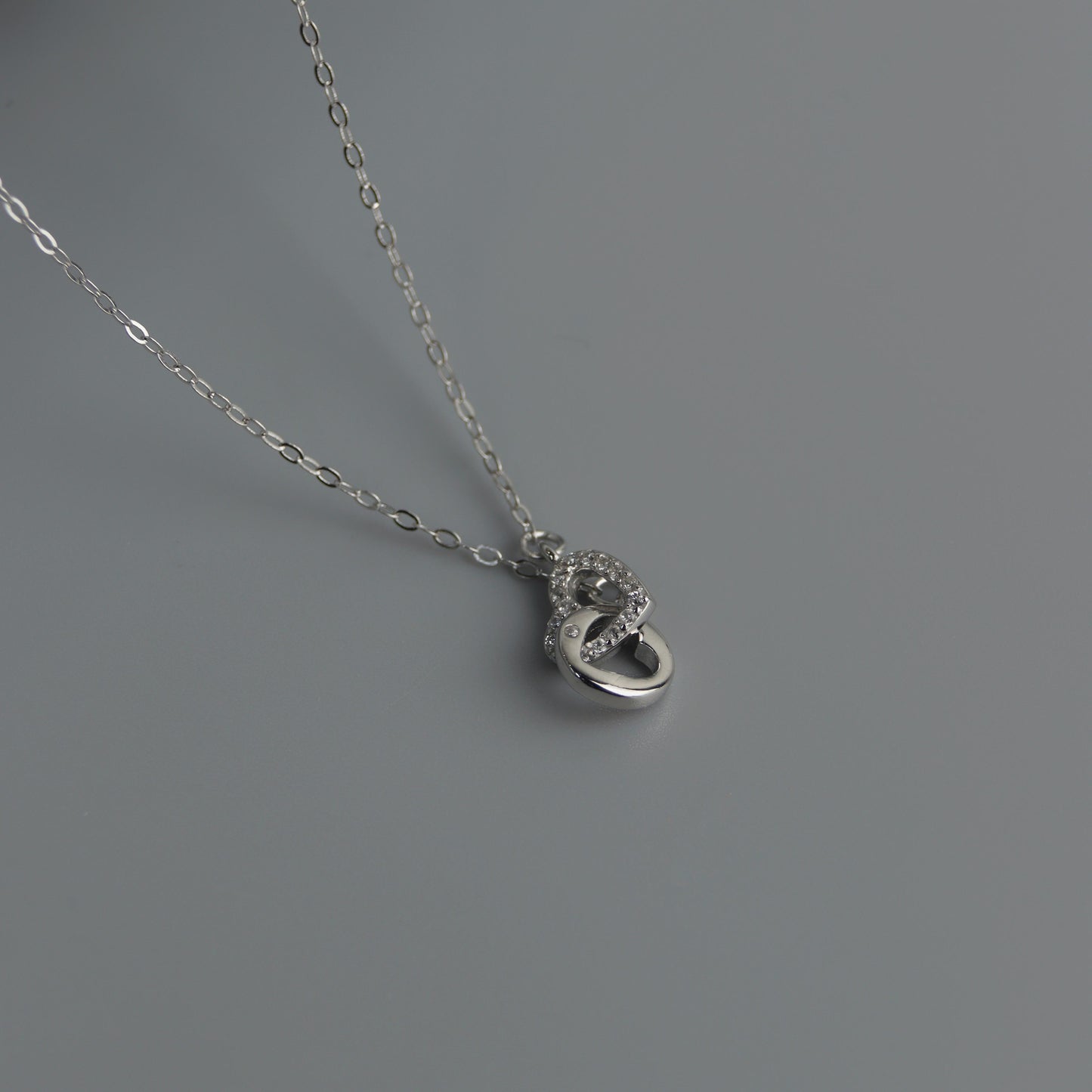 EMBER S925 Silver Tangled 2 Heart