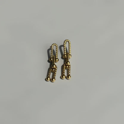 BUCKLE CHAIN Collection Sets of Earrings, Necklace, Bracelets