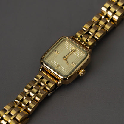 ZUNEL Square Quadrilateral Watch Face Dial Women's Minimalist Fashion Watch